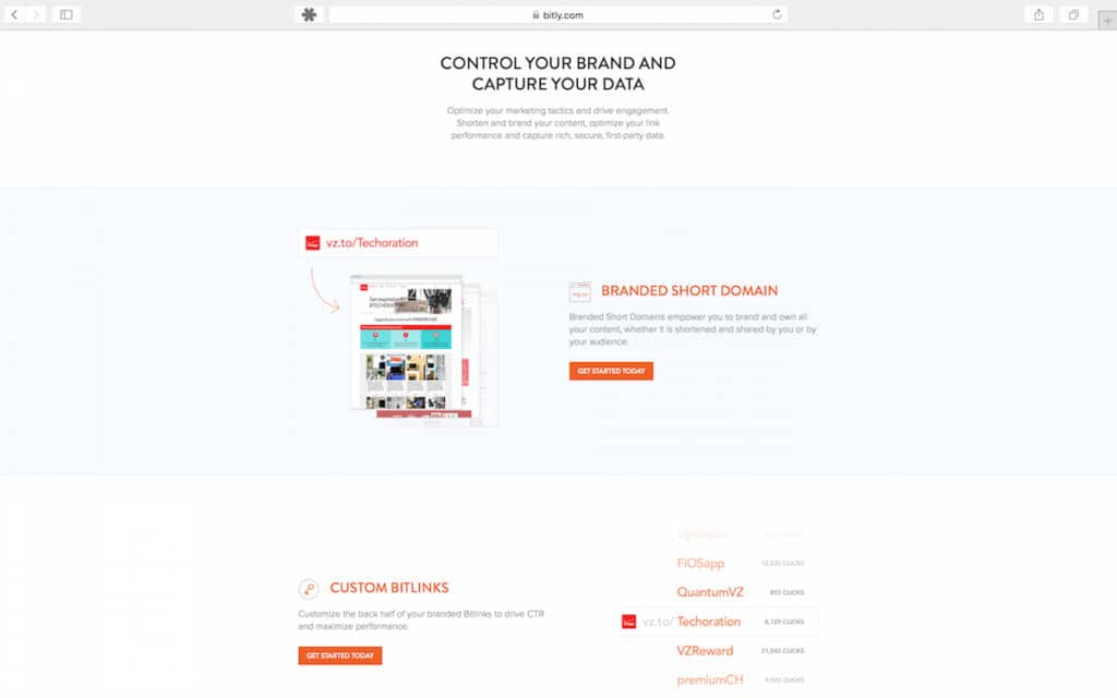 Gebruik de brand tools van Bitly om je merk te versterken!