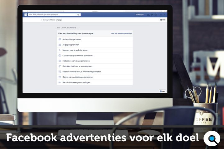 Facebook advertenties voor elk doel