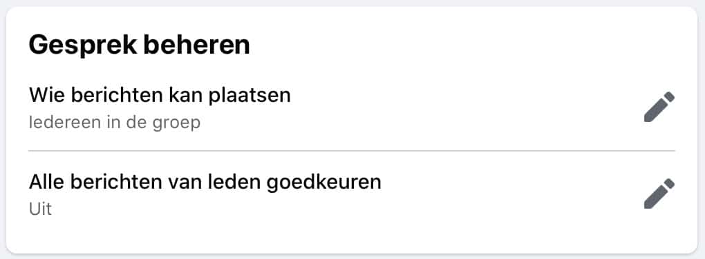 Lincelot - Facebook reacties verwijderen - Berichten beheren groepen