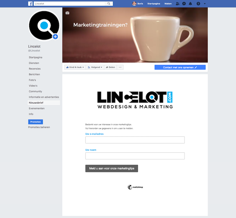 nieuwsbrief-tab-facebook-bedrijfspagina-lincelot