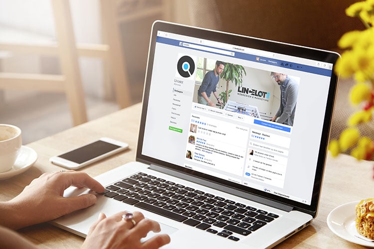Facebook bedrijfspagina - Lancering nieuwe website - Lincelot