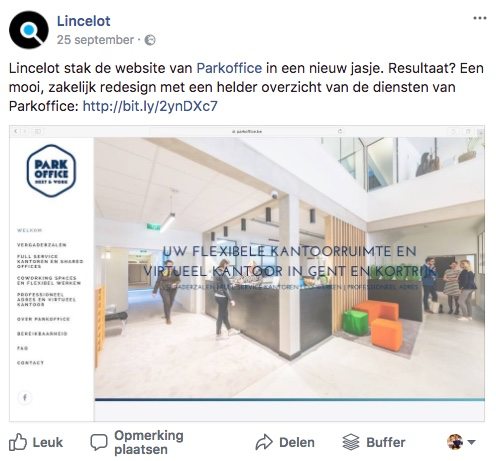 Facebook post idee 13 - Tag - Lincelot