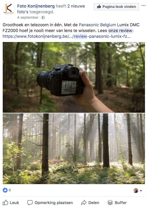 Facebook post idee 35 - Review - Lincelot