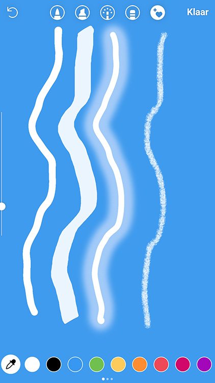 Instagram Stories - Pen tool - Lincelot