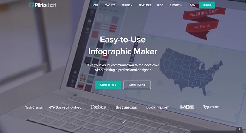 Online foto's bewerken - 5 gratis fototools - Piktochart - Lincelot