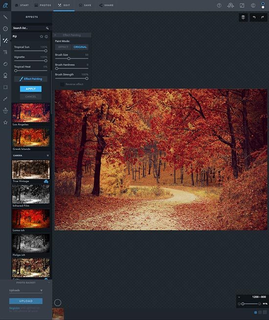 Online foto's bewerken - 5 gratis fototools - Ribbet Filters - Lincelot