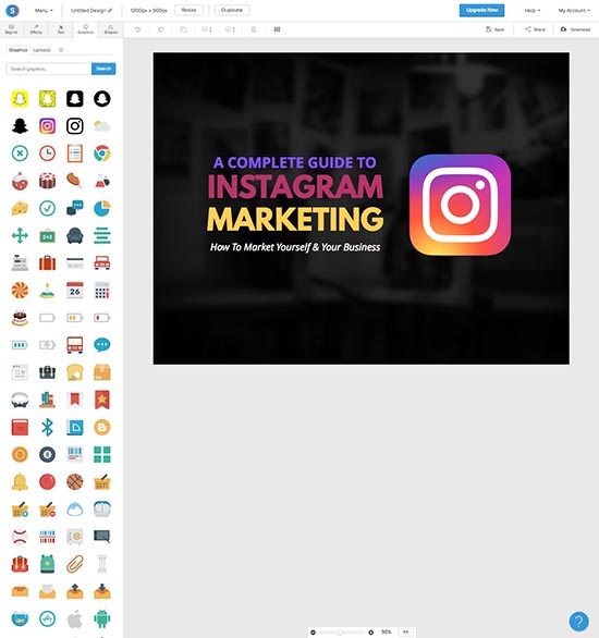 Online foto's bewerken - 5 gratis fototools - Snappa iconen - Lincelot