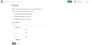 Gericht campagnes sturen met MailChimp groups