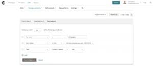 Gericht campagnes sturen met MailChimp segments