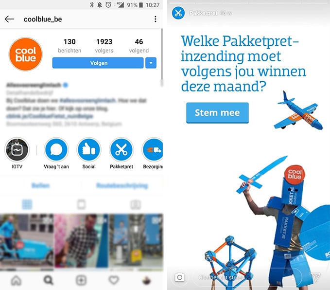 Zo gebruik je Instagram Hoogtepunten of 