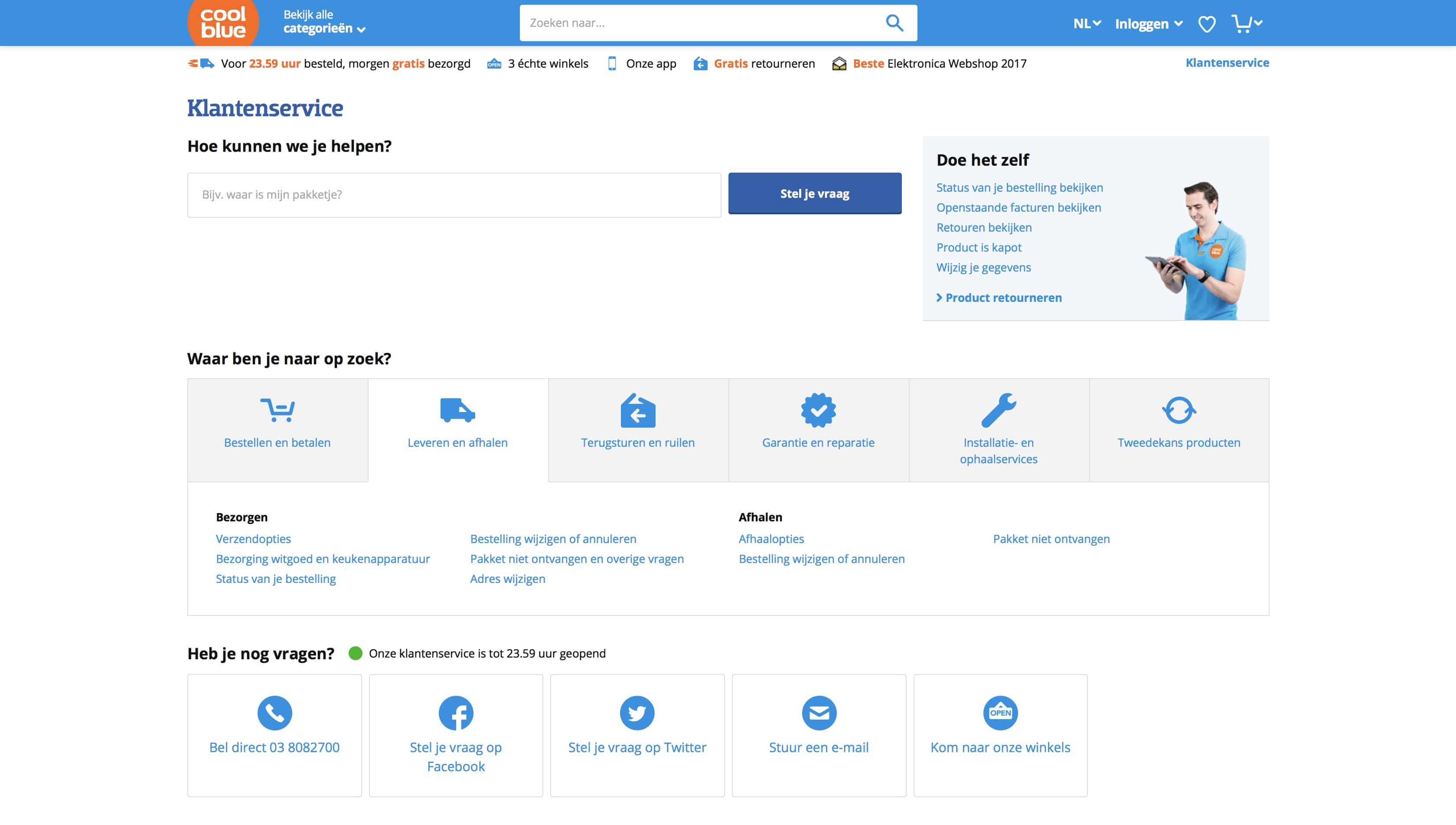 webshop optimalisatie - contact opnemen - Lincelot