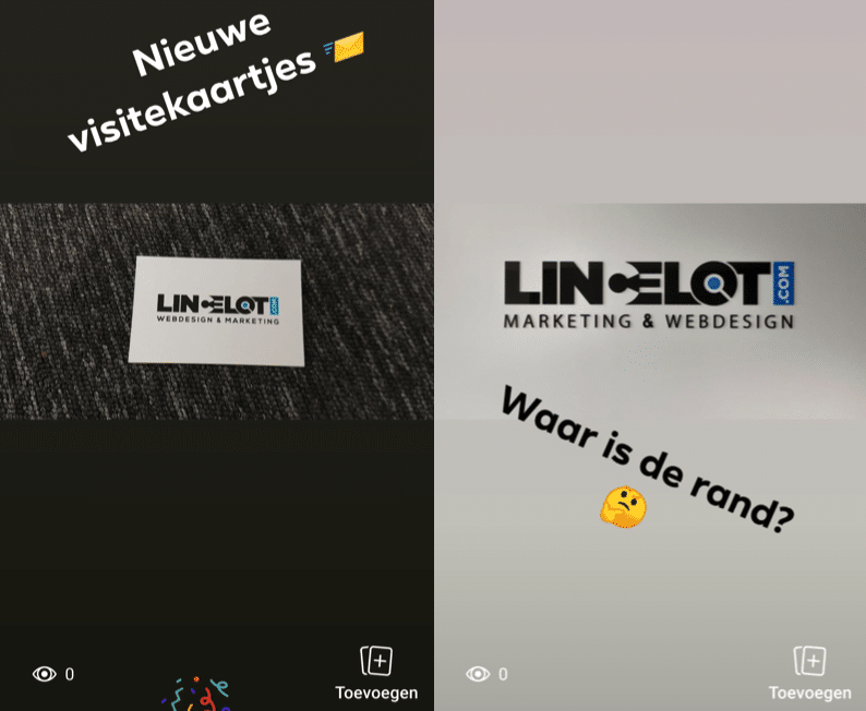 Facebook Stories voor bedrijven - de gids voor beginners - Achtergrondkleuren - Lincelot