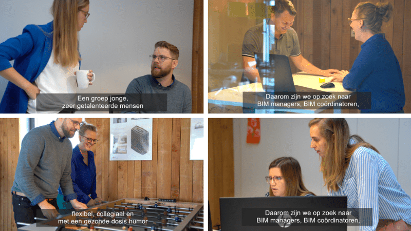 videovacatures Lincelot - bimplan voorbeelden van collega's