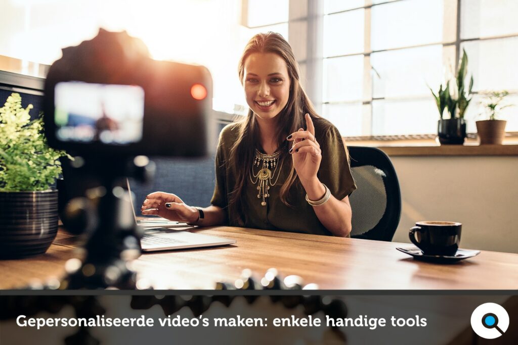 Vrouw gaat gepersonaliseerde video's maken