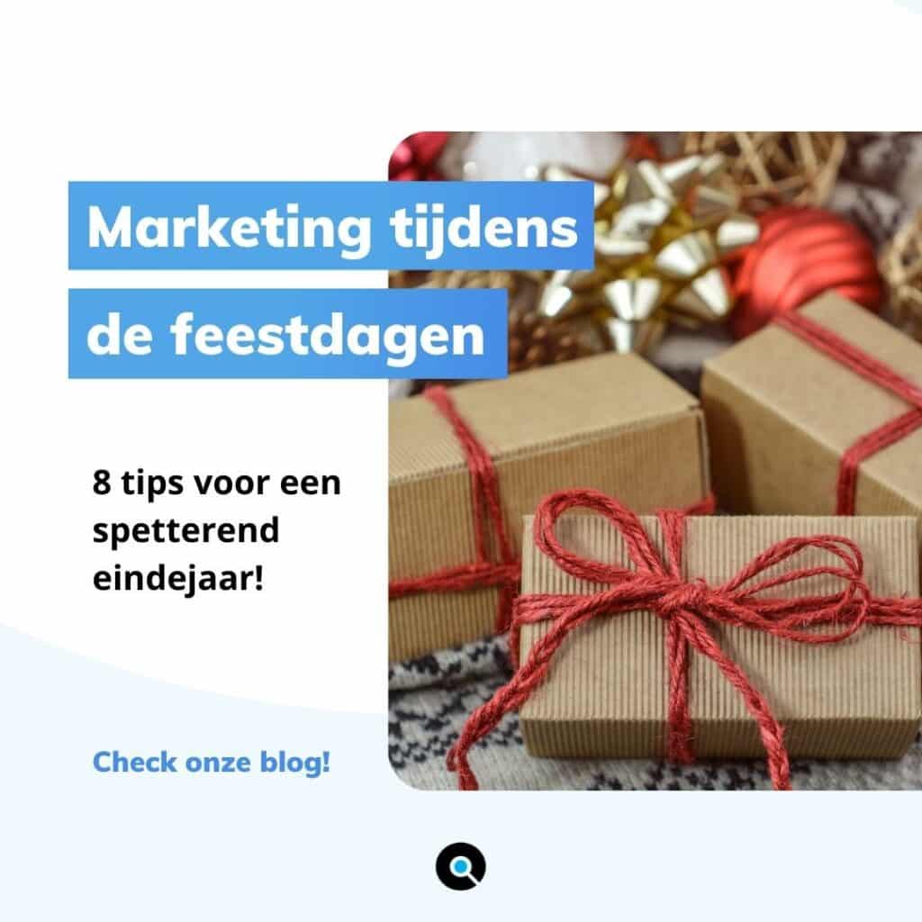 Blogpost Marketing tijdens de feestdagen