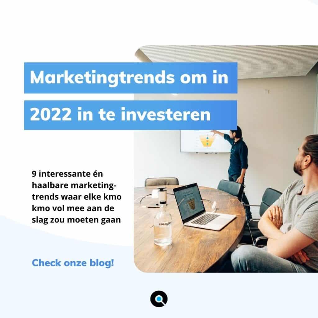 Blogpost haalbare marketingtrends