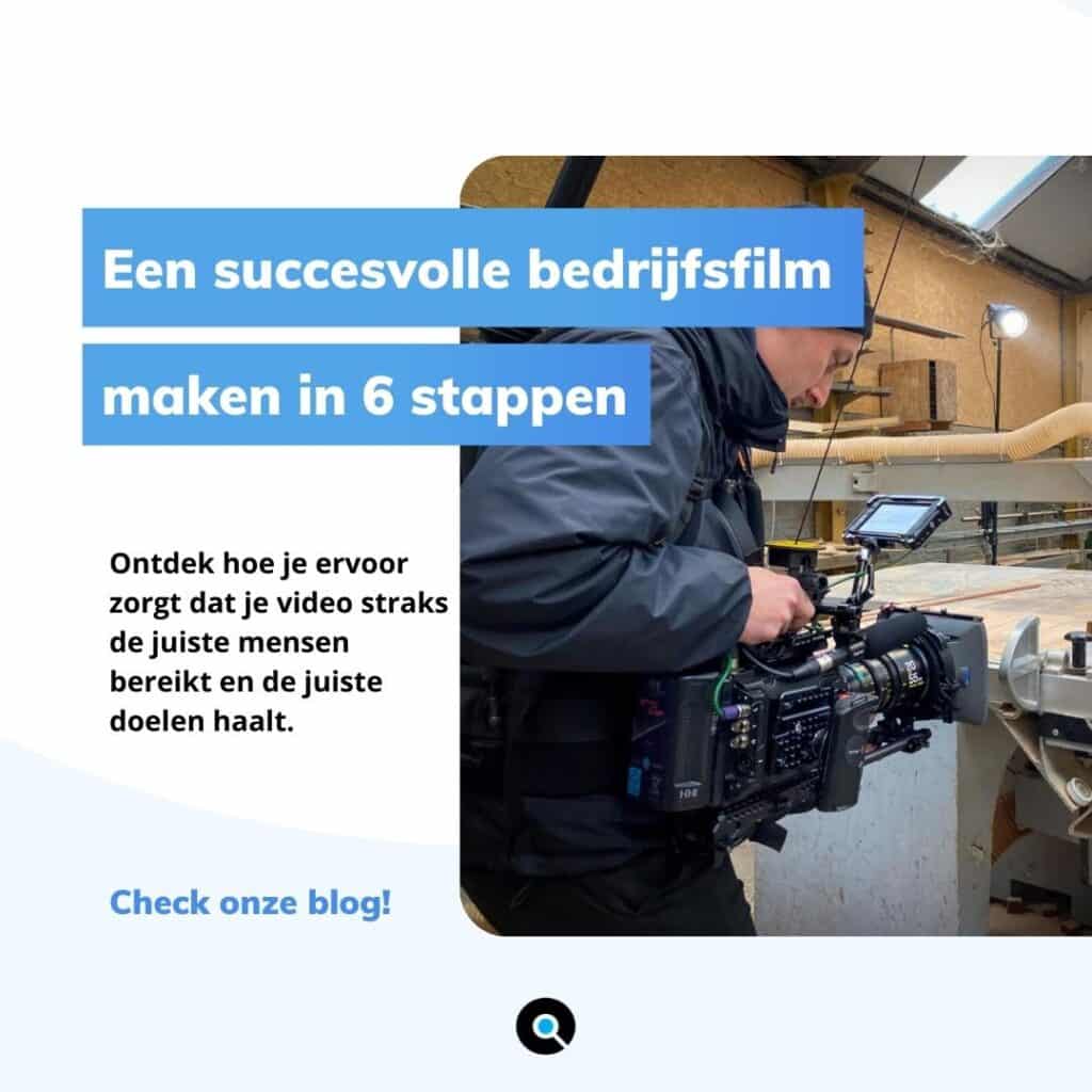 Blogpost stappenplan bedrijfsfilm