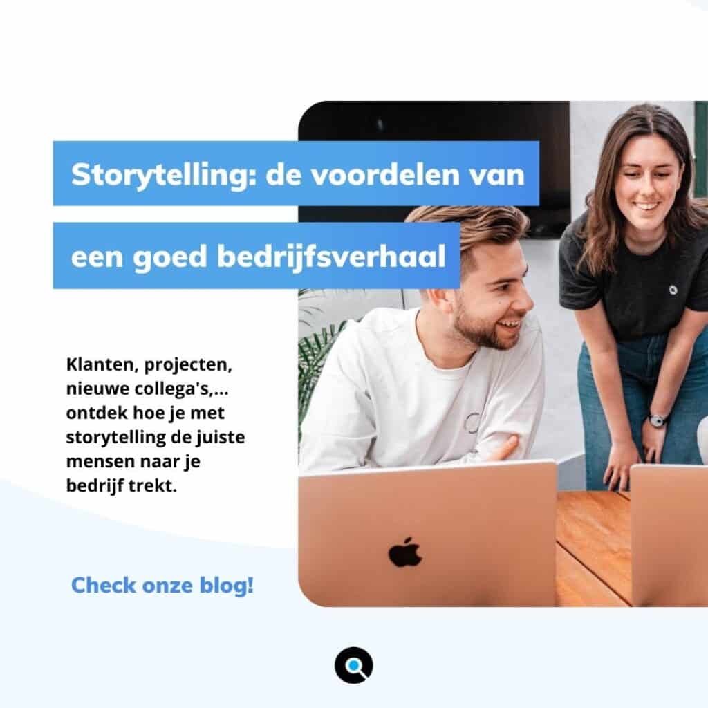 Blogpost storytelling voor je bedrijf