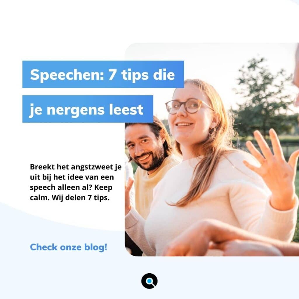 Blogpost tips om goed te speechen