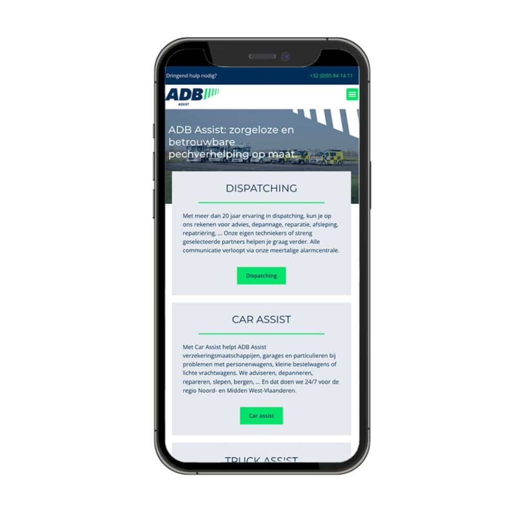 Project website ADB Assist